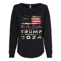 Trump Vance 2024 President Trump Supporter Re Election Womens California Wash Sweatshirt