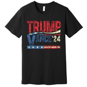 Trump Vance 2024 Donald Trump 24 Vance For President 2024 Premium T-Shirt