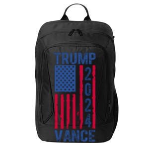 Trump Vance 2024 Us Flag Election City Backpack