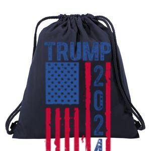 Trump Vance 2024 Us Flag Election Drawstring Bag