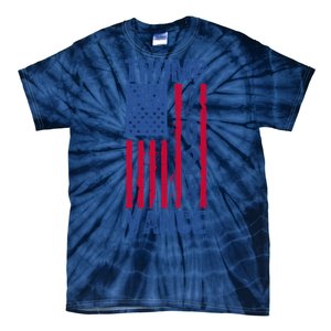 Trump Vance 2024 Us Flag Election Tie-Dye T-Shirt