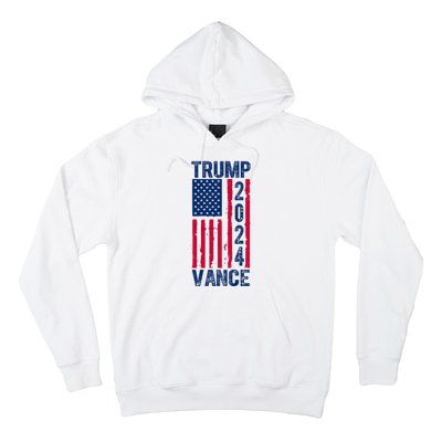 Trump Vance 2024 Us Flag Election Hoodie