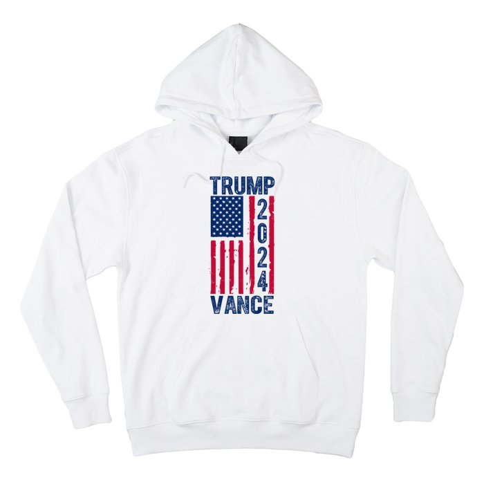 Trump Vance 2024 Us Flag Election Hoodie