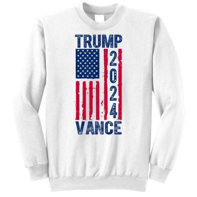 Trump Vance 2024 Us Flag Election Sweatshirt