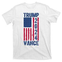 Trump Vance 2024 Us Flag Election T-Shirt