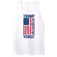 Trump Vance 2024 Us Flag Election PosiCharge Competitor Tank