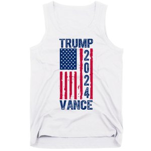 Trump Vance 2024 Us Flag Election Tank Top