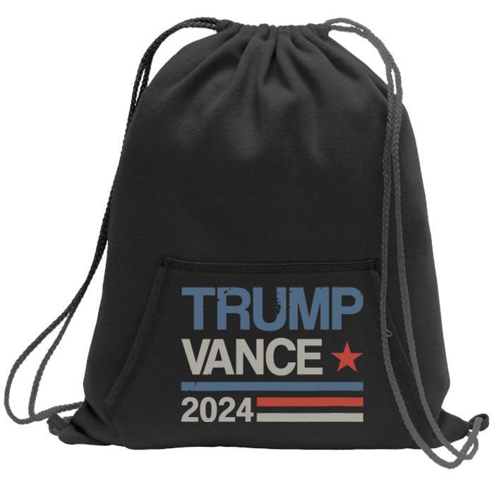 Trump Vance 2024 President Trump Supporter Reelection Sweatshirt Cinch Pack Bag