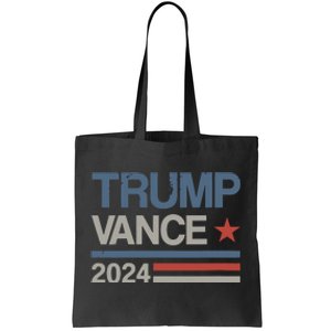 Trump Vance 2024 President Trump Supporter Reelection Tote Bag