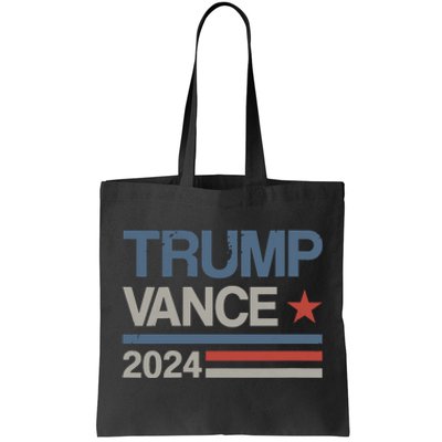 Trump Vance 2024 President Trump Supporter Reelection Tote Bag