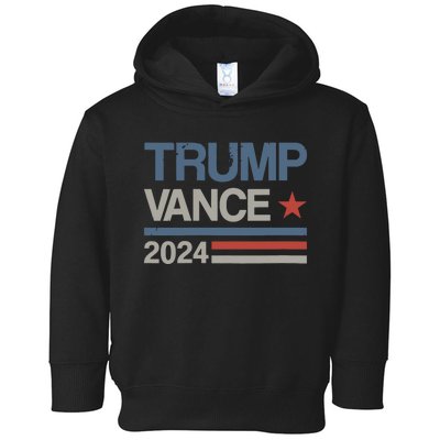 Trump Vance 2024 President Trump Supporter Reelection Toddler Hoodie