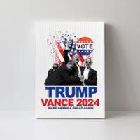 Trump Vance 2024 Make America Great Again Fight Election Canvas