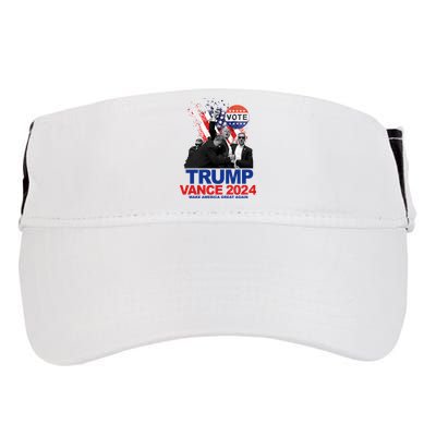 Trump Vance 2024 Make America Great Again Fight Election Adult Drive Performance Visor