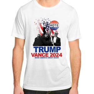 Trump Vance 2024 Make America Great Again Fight Election Adult ChromaSoft Performance T-Shirt