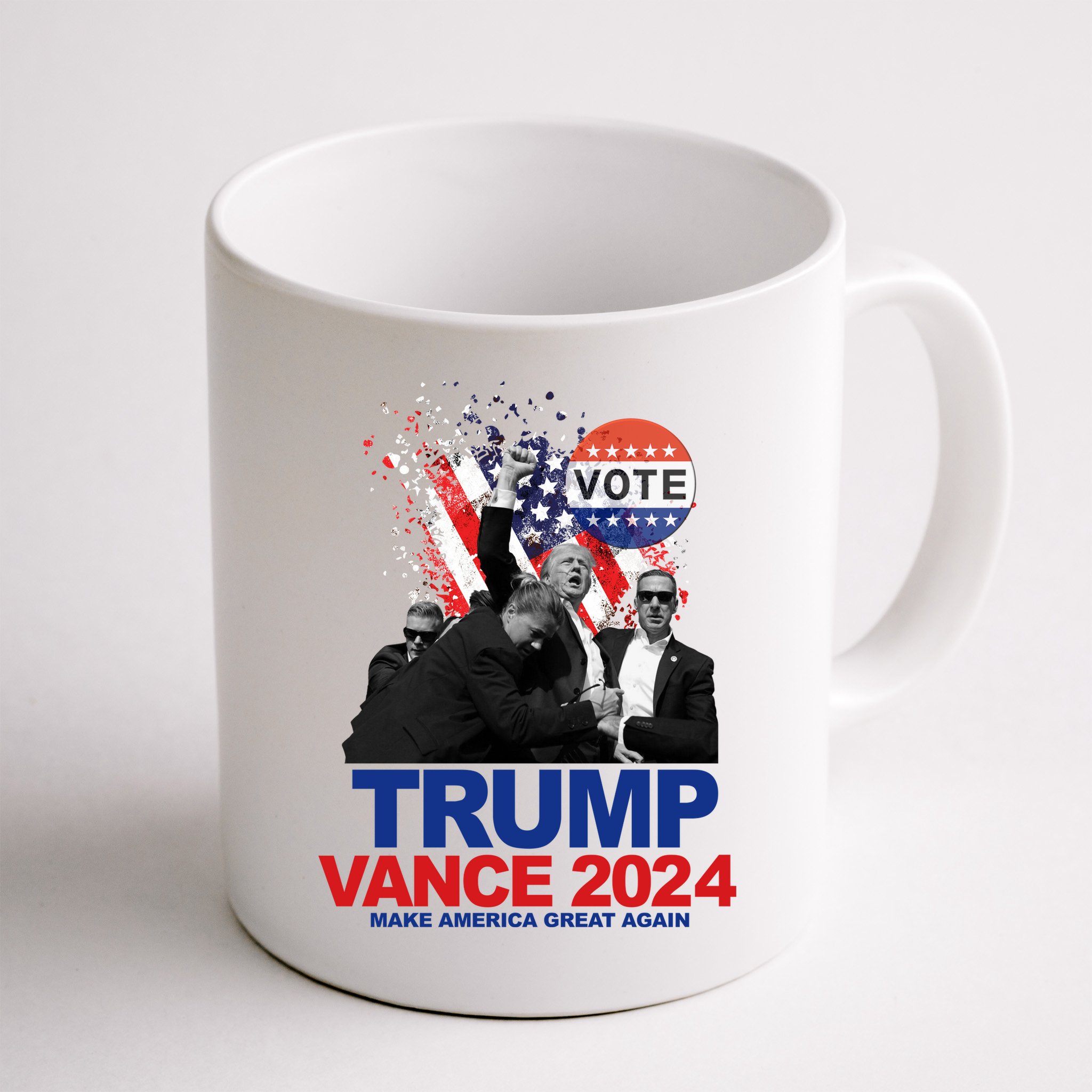 Trump Vance 2024 Make America Great Again Fight Election Mug