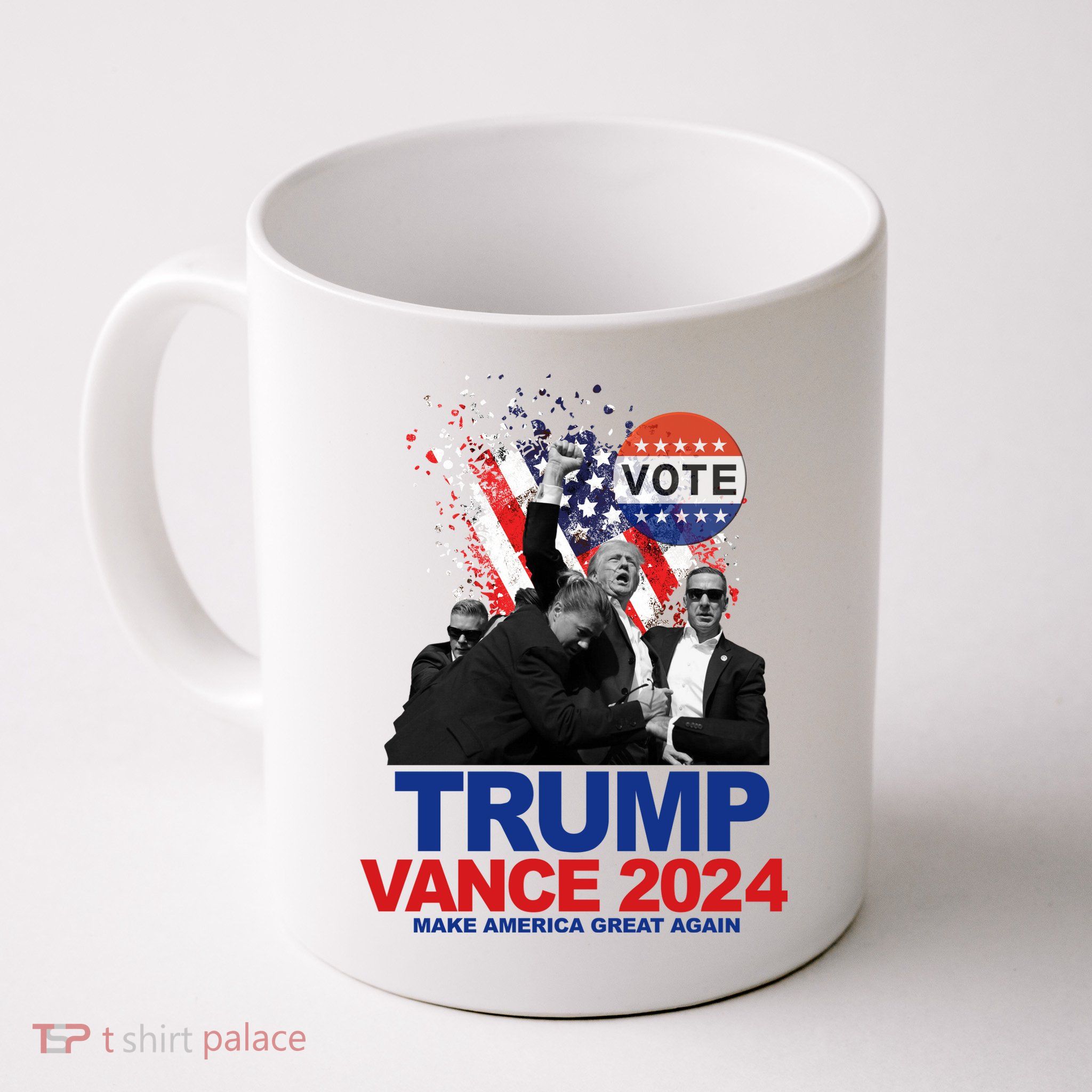 Trump Vance 2024 Make America Great Again Fight Election Mug