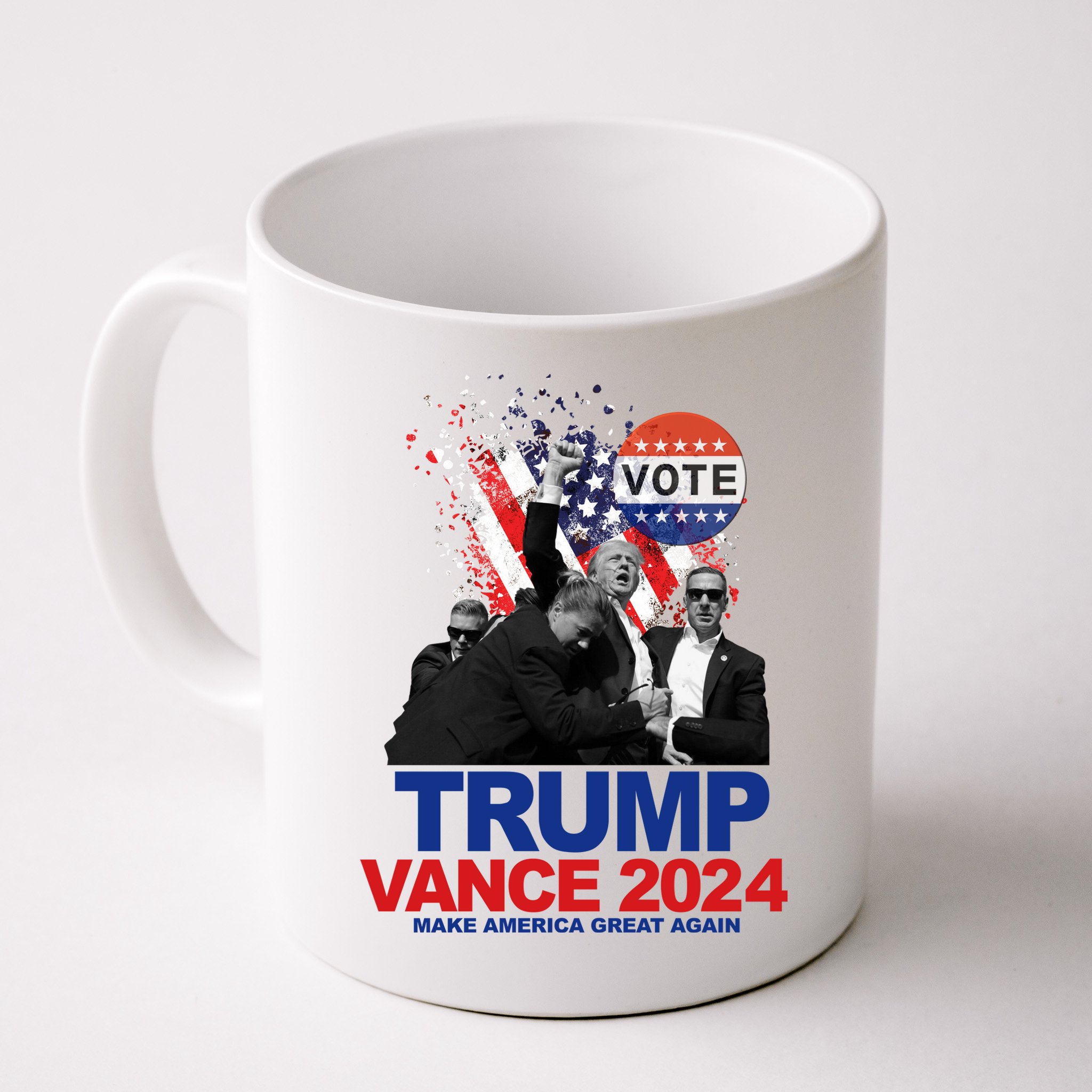 Trump Vance 2024 Make America Great Again Fight Election Mug