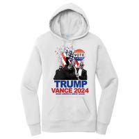 Trump Vance 2024 Make America Great Again Fight Election Women's Pullover Hoodie