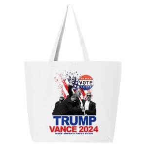 Trump Vance 2024 Make America Great Again Fight Election 25L Jumbo Tote