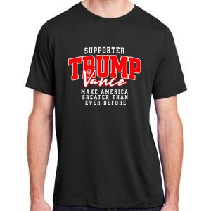 Trump Vance 2024 President Rally Premium Adult ChromaSoft Performance T-Shirt