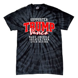 Trump Vance 2024 President Rally Premium Tie-Dye T-Shirt