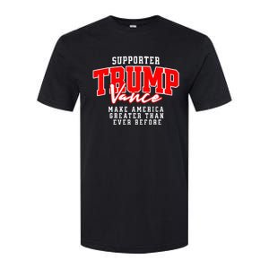 Trump Vance 2024 President Rally Premium Softstyle CVC T-Shirt