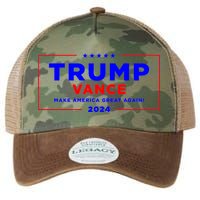 Trump Vance 2024 Front Pocket Print With Back Print Legacy Tie Dye Trucker Hat