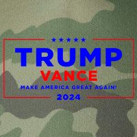 Trump Vance 2024 Front Pocket Print With Back Print Legacy Tie Dye Trucker Hat