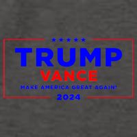Trump Vance 2024 Front Pocket Print With Back Print Vector Backpack