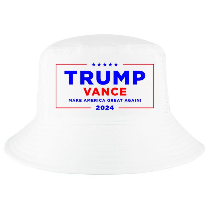 Trump Vance 2024 Front Pocket Print With Back Print Cool Comfort Performance Bucket Hat