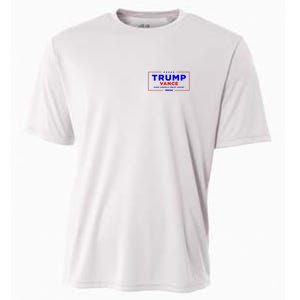 Trump Vance 2024 Front Pocket Print With Back Print Cooling Performance Crew T-Shirt