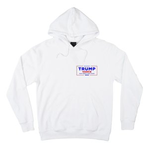 Trump Vance 2024 Front Pocket Print With Back Print Hoodie