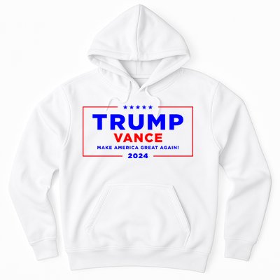 Trump Vance 2024 Front Pocket Print With Back Print Hoodie