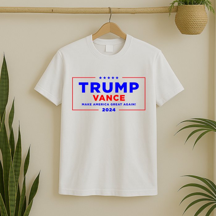 Trump Vance 2024 Front Pocket Print With Back Print T-Shirt