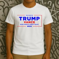Trump Vance 2024 Front Pocket Print With Back Print T-Shirt