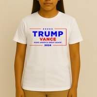 Trump Vance 2024 Front Pocket Print With Back Print T-Shirt