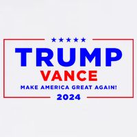 Trump Vance 2024 Front Pocket Print With Back Print T-Shirt