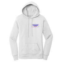 Trump Vance 2024 Front Pocket Print With Back Print Women's Pullover Hoodie