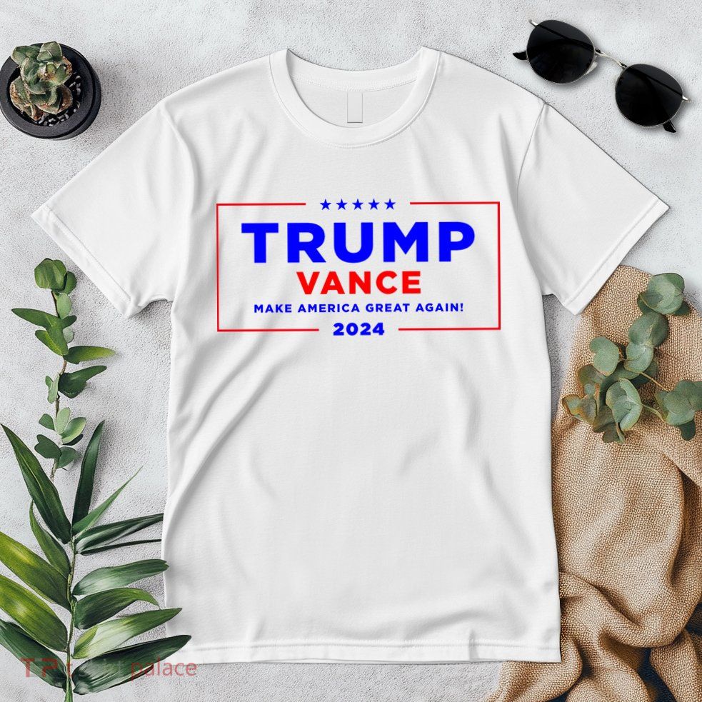 Trump Vance 2024 Front Pocket Print With Back Print Premium T-Shirt