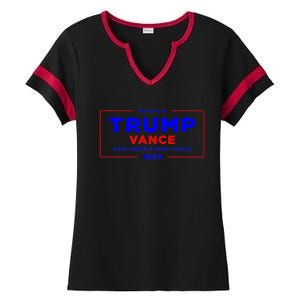 Trump Vance 2024 Ladies Halftime Notch Neck Tee