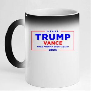 Trump Vance 2024 11oz Black Color Changing Mug