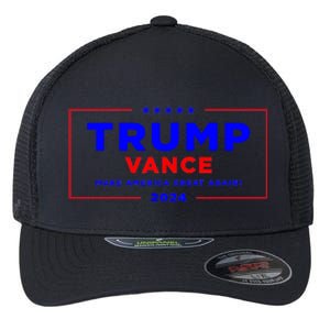 Trump Vance 2024 Flexfit Unipanel Trucker Cap