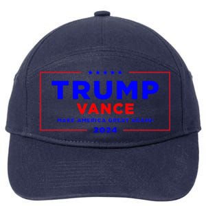 Trump Vance 2024 7-Panel Snapback Hat