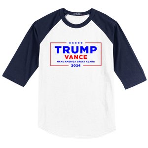 Trump Vance 2024 Baseball Sleeve Shirt