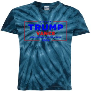 Trump Vance 2024 Kids Tie-Dye T-Shirt