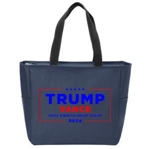 Trump Vance 2024 Zip Tote Bag