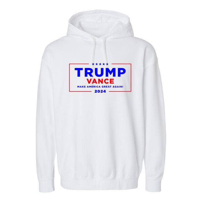 Trump Vance 2024 Garment-Dyed Fleece Hoodie