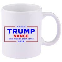 Trump Vance 2024 11oz C Handle Ceramic Mug