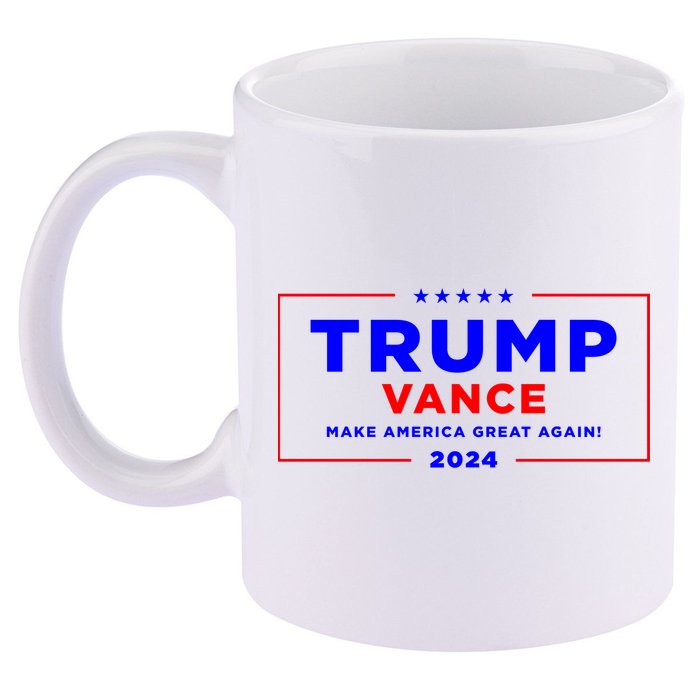 Trump Vance 2024 11oz C Handle Ceramic Mug