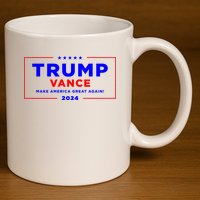 Trump Vance 2024 11oz C Handle Ceramic Mug